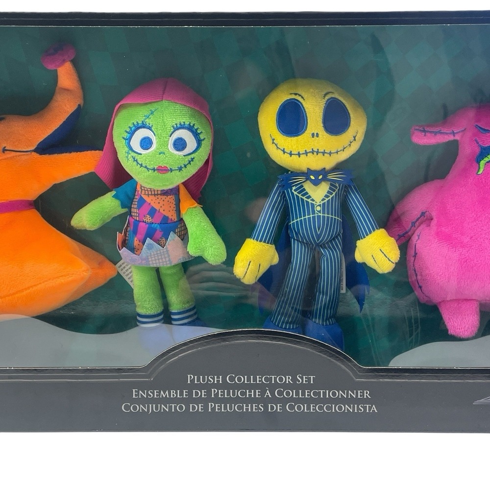Disney The Nightmare Before Christmas Plush Collector Set 2024 Just Play - Picture 2 of 10